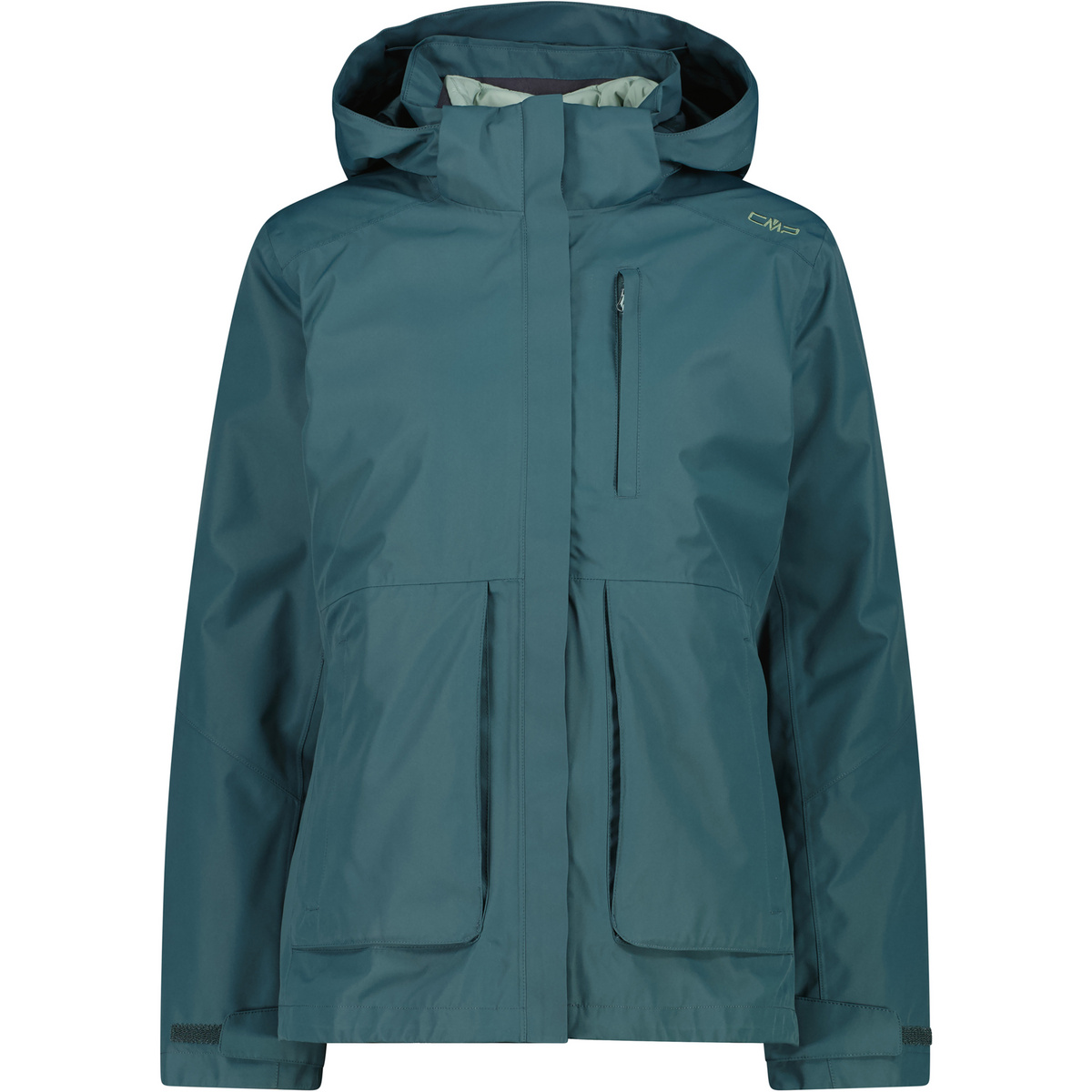 CMP Damen Zip Hoodie Jacke (Größe S, blau)