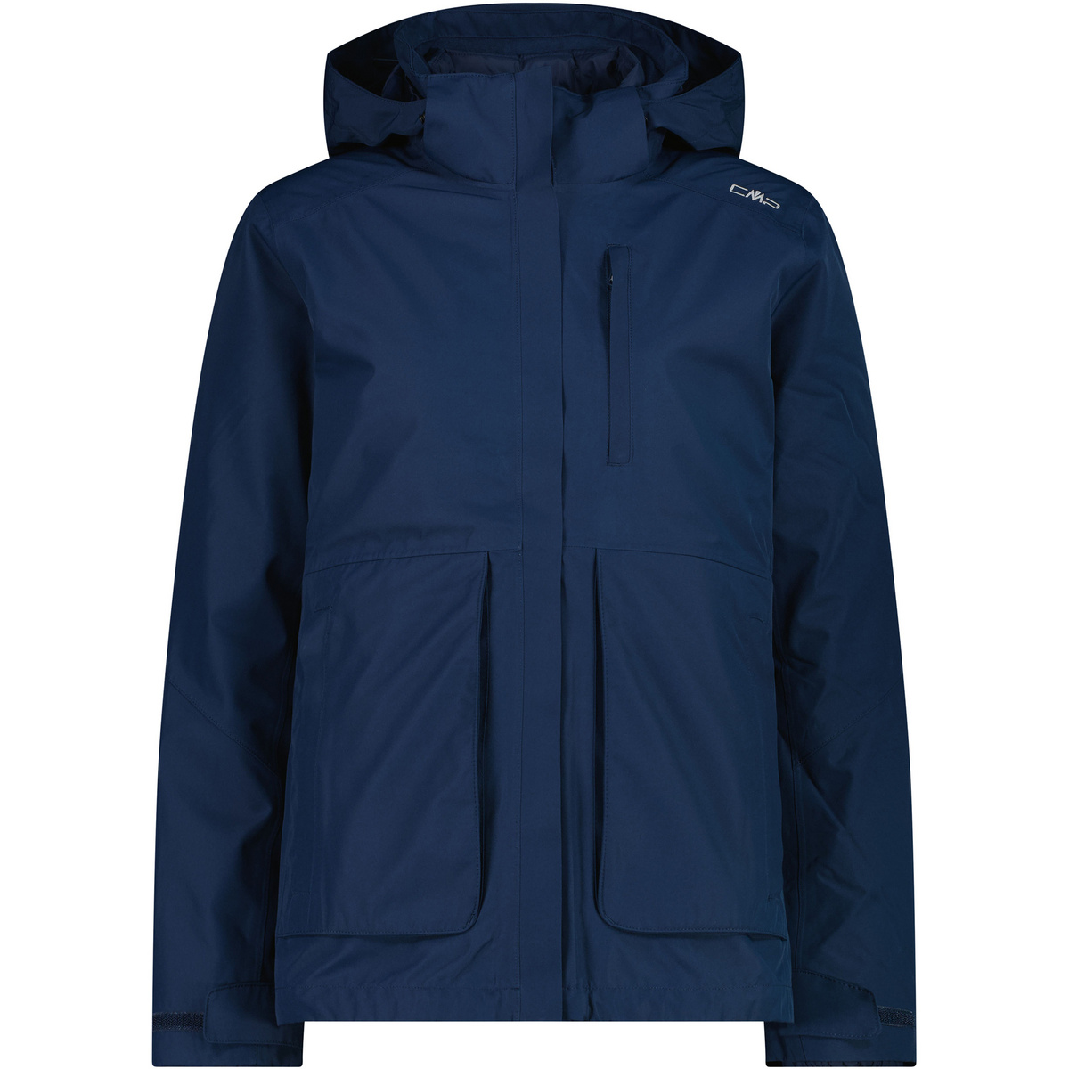 CMP Femme Veste Zip Hoodie (taille XL, Bleu)