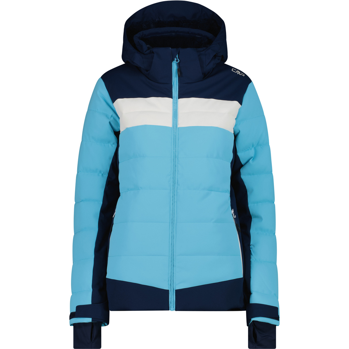 CMP Damen Zip Hoodie Jacke (Größe XS, blau)