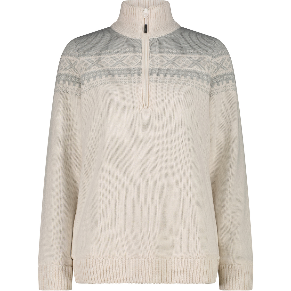 CMP Damen Knitted WP Pullover (Größe XS, beige)