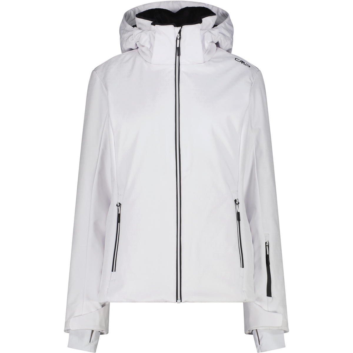 CMP Damen Zip Hoodie Jacke (Größe XL, weiss)