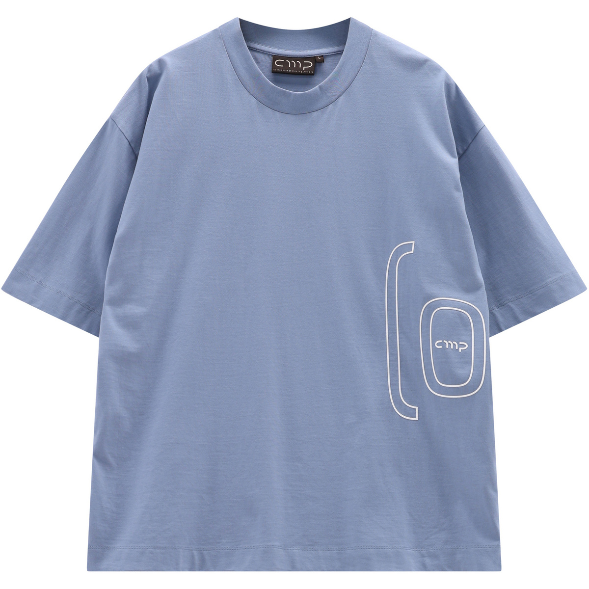 CMP Herren Collective (of) Moving People T-Shirt (Größe XL, blau)