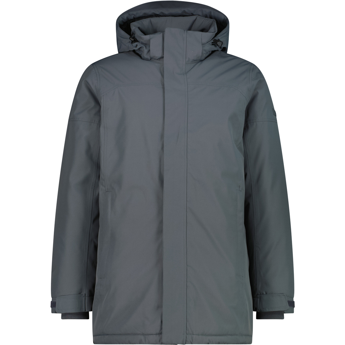 CMP Herren Zip Hoodie Parka (Größe L, grau)