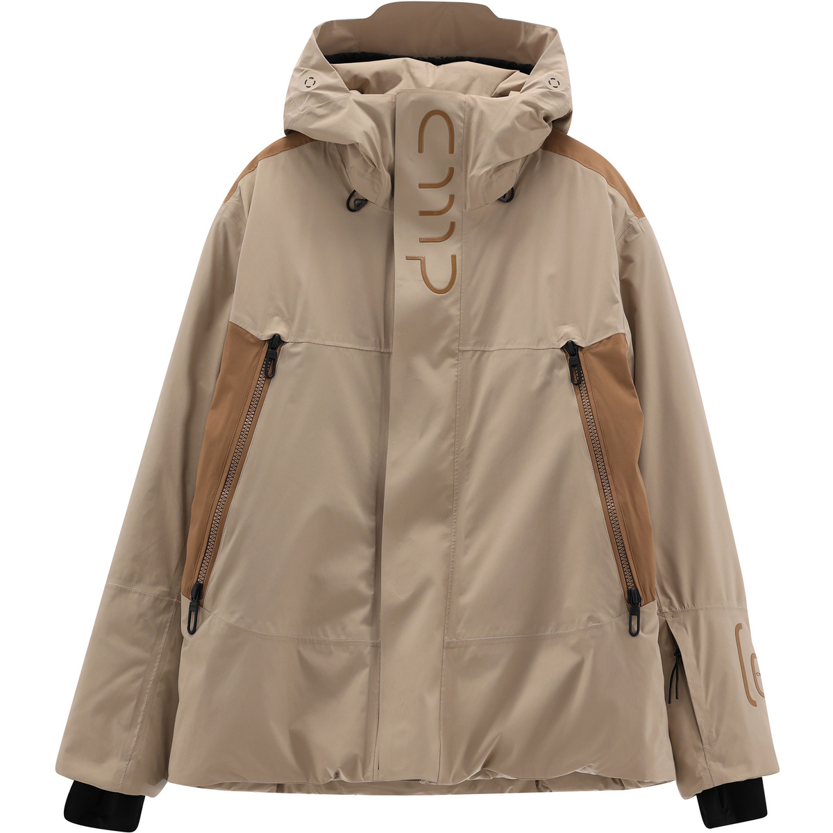 CMP Herren Hoodie Jacke (Größe L, beige)