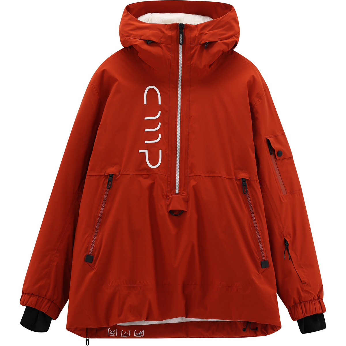 CMP Herren Hoodie Jacke (Größe M, rot)