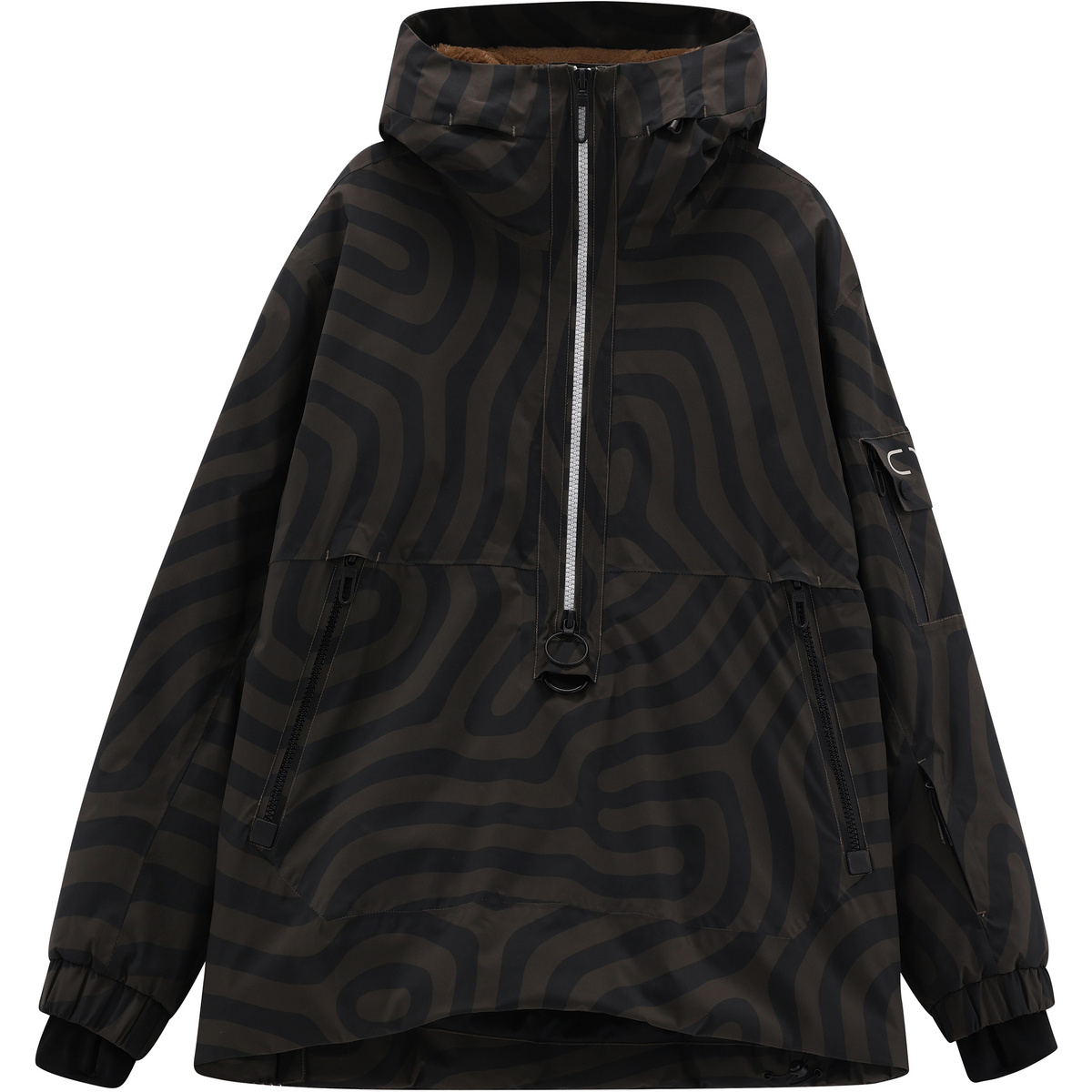 CMP Herren Hoodie Jacke (Größe L, schwarz)