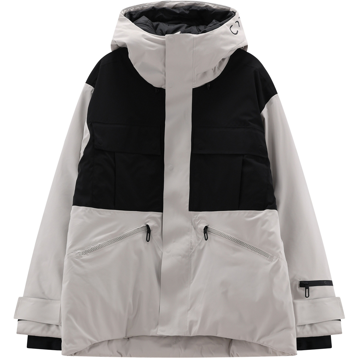 CMP Herren Hoodie Jacke (Größe XL, grau)