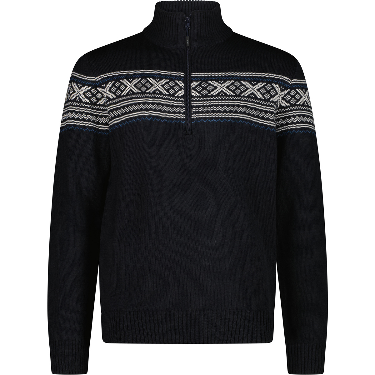 CMP Homme Pull Knitted (taille L, Noir)