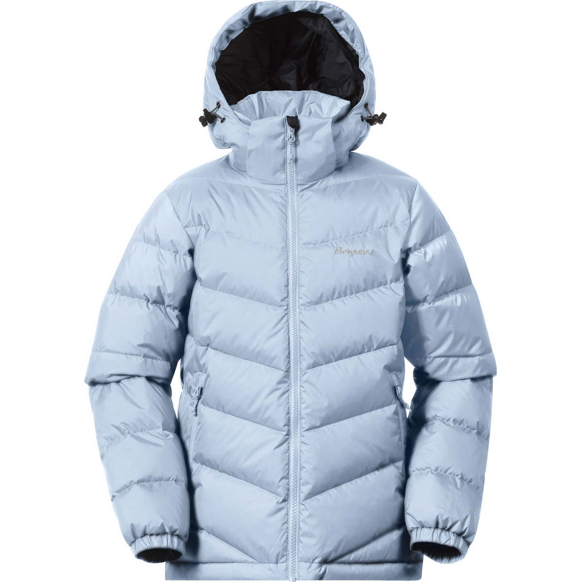 Bergans Kinder Warm Down Jacke (Größe 164, blau)