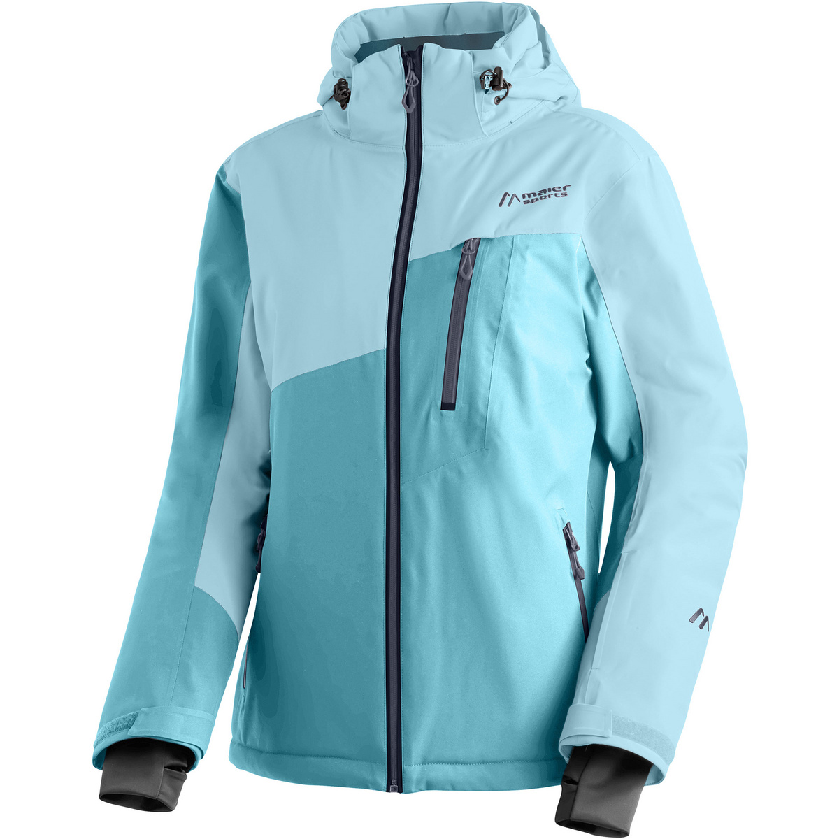 Maier Sports Damen Glacierguard Jacke (Größe 4XL, blau)