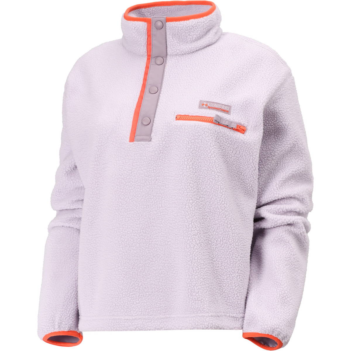 Image of Columbia Donna Pullover Helvetia II Cropped Half Snap