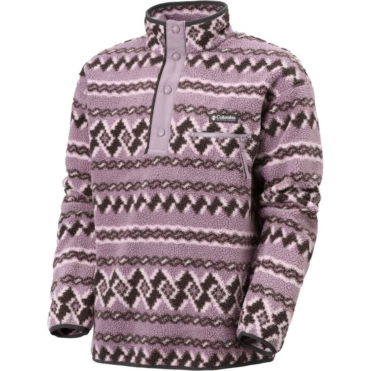 Image of Columbia Uomo Pullover Helvetia II Printed Half Snap