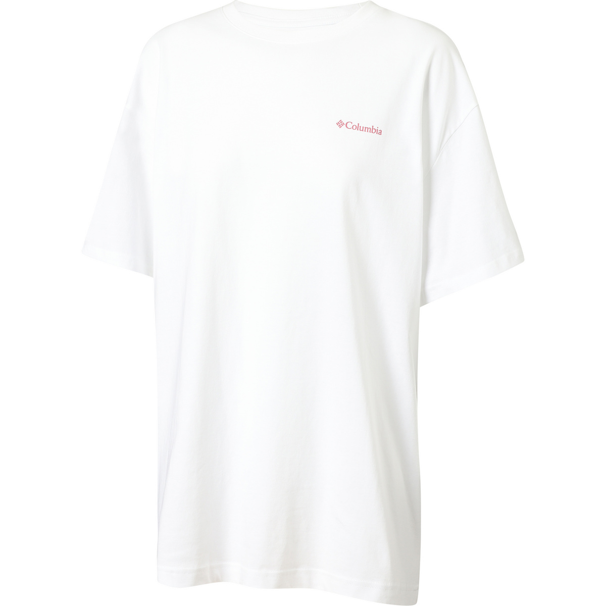 Columbia Donna Maglietta Rolling Bend Graphic Oversized (Taglia M, Bianco)