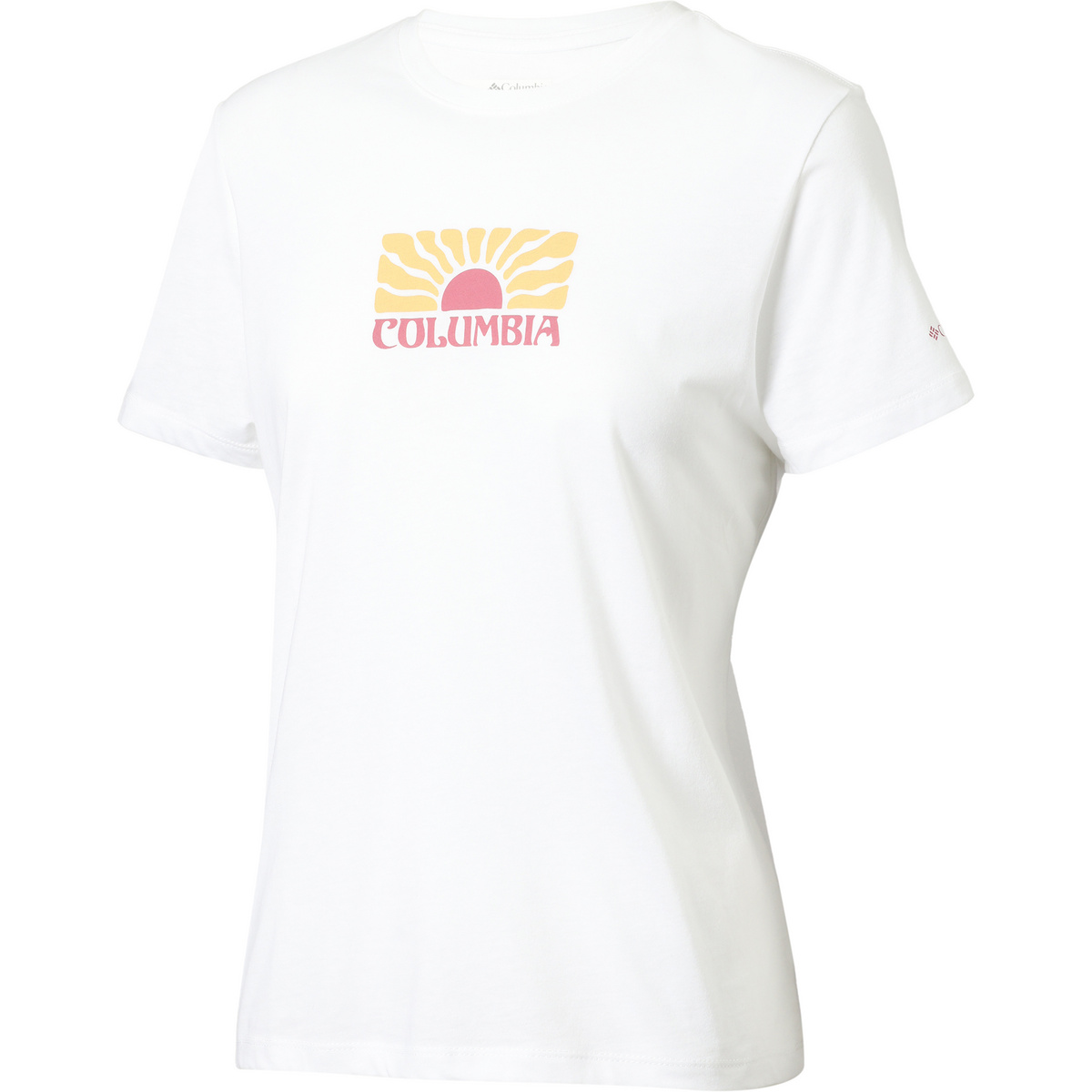 Image of Columbia Damen Ruby Springs Graphic Fitted T-Shirt