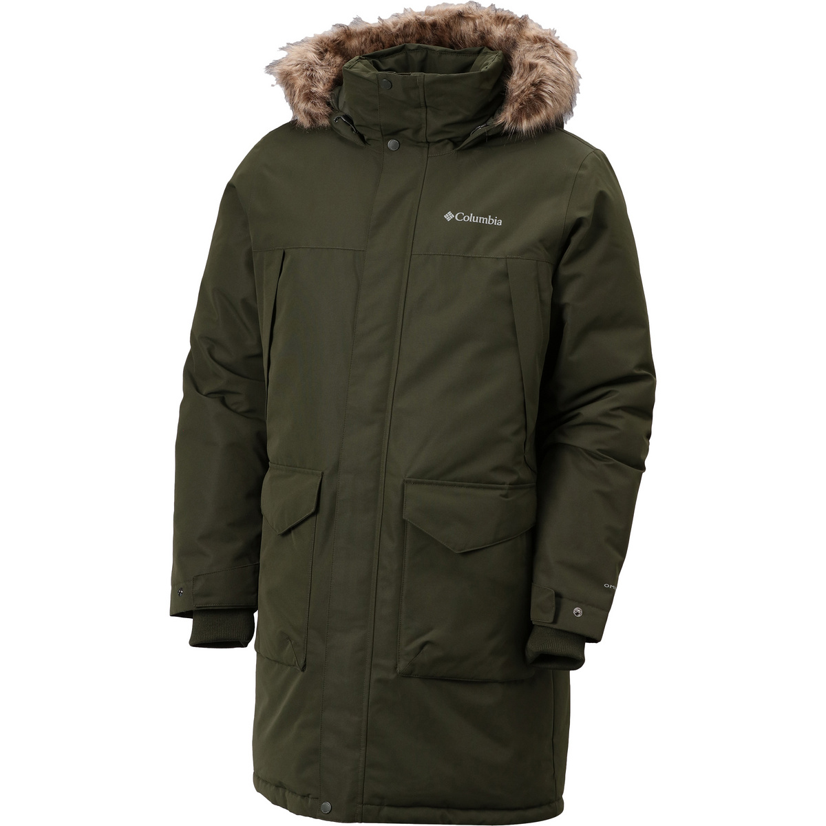 Columbia Homme Parka Cape Ridge (taille L, Olive)