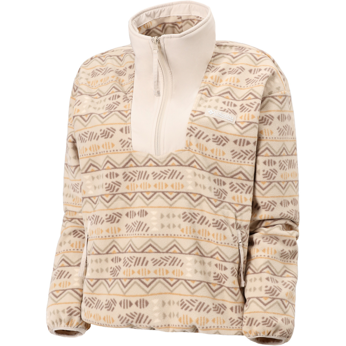 Image of Columbia Donna Pullover Sequoia Grove Printed Half Zip
