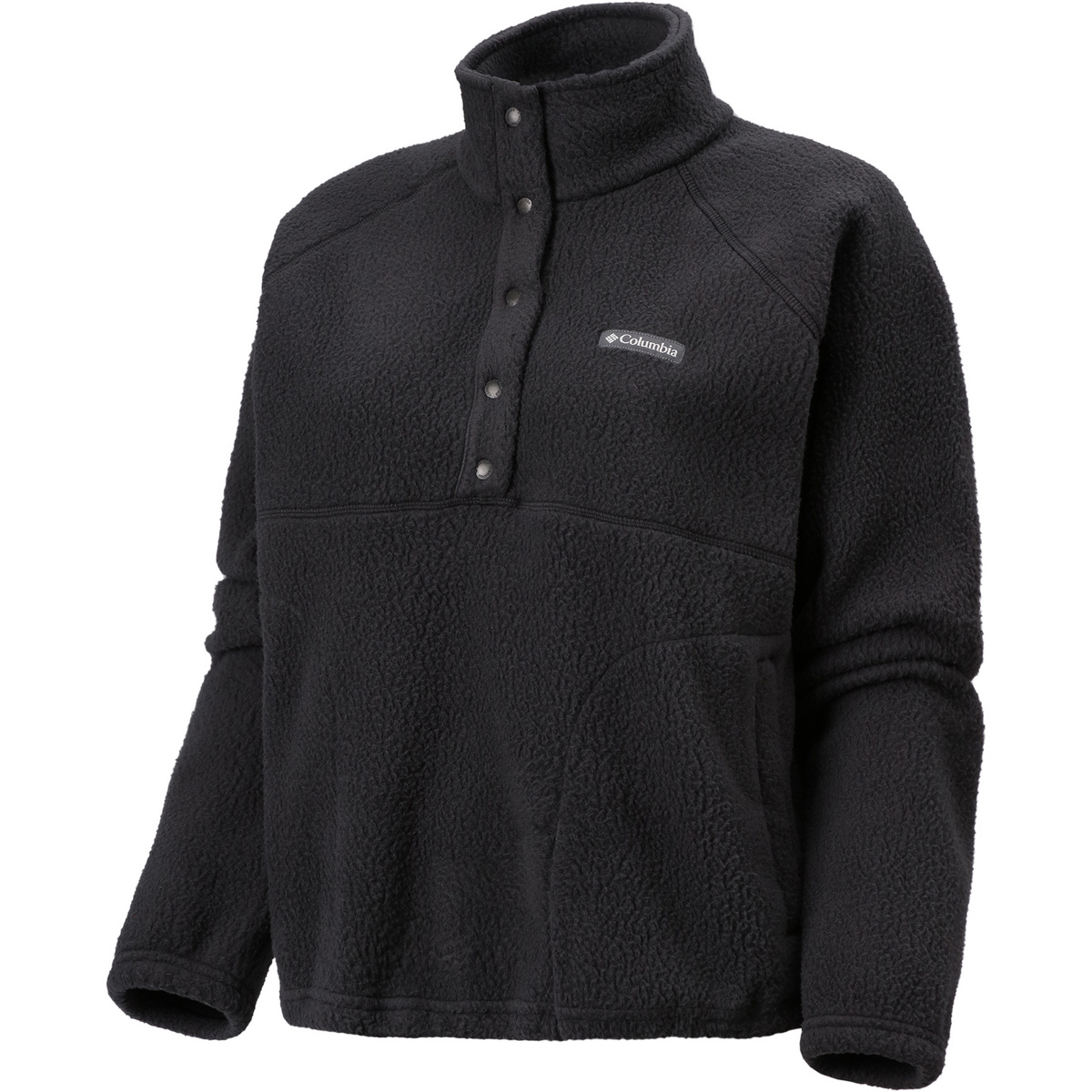 Image of Columbia Donna Pullover Jasper Ridge Pebbled Half Snap