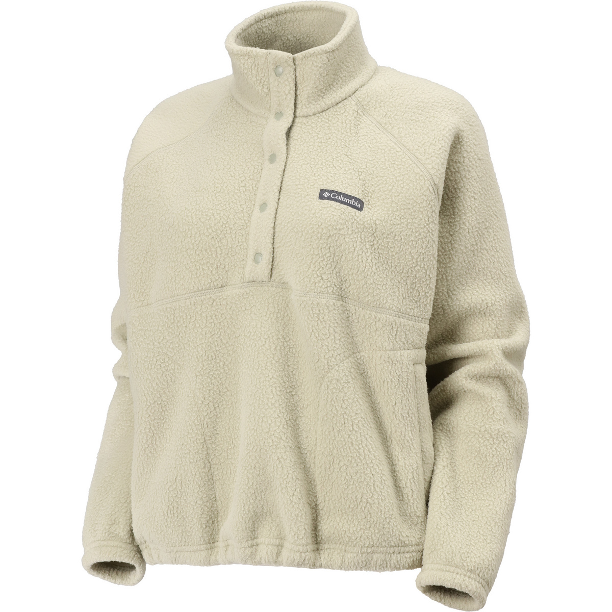 Image of Columbia Donna Pullover Jasper Ridge Pebbled Half Snap