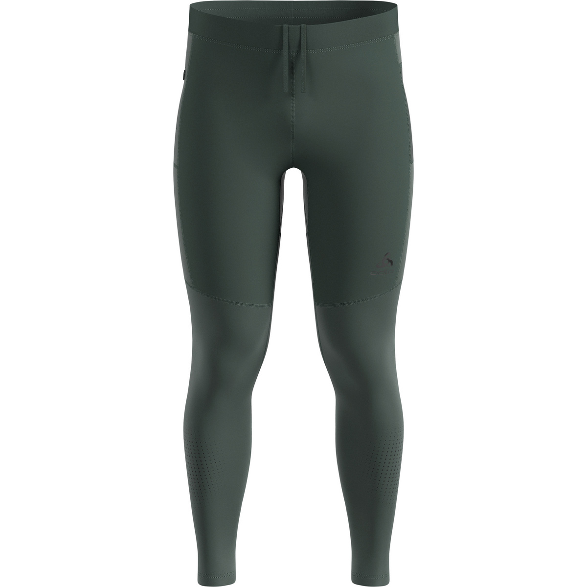 Image of Odlo Uomo Leggings Zeroweight Warm Reflective
