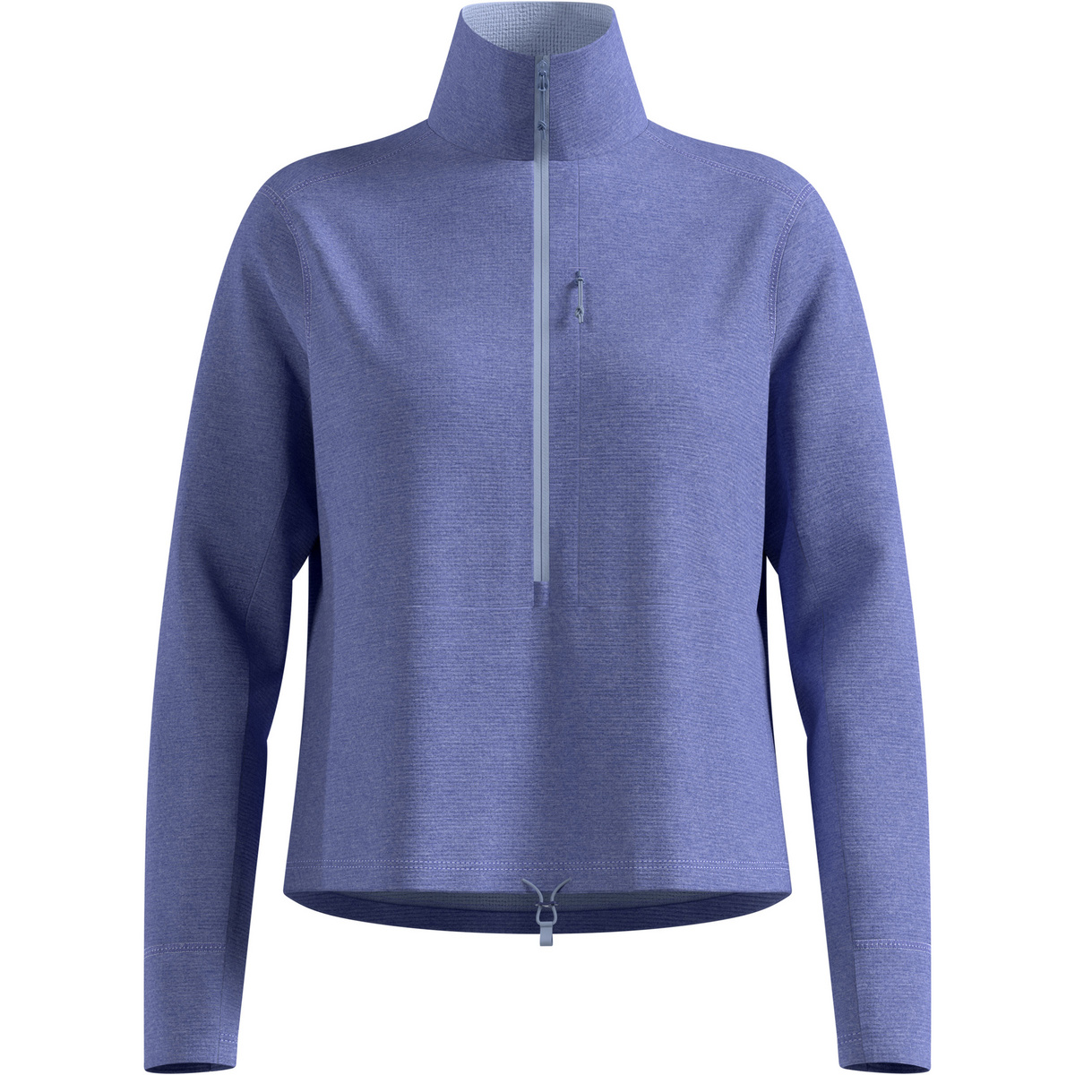 Odlo Damen Grid Fleece Pullover (Größe S, blau)