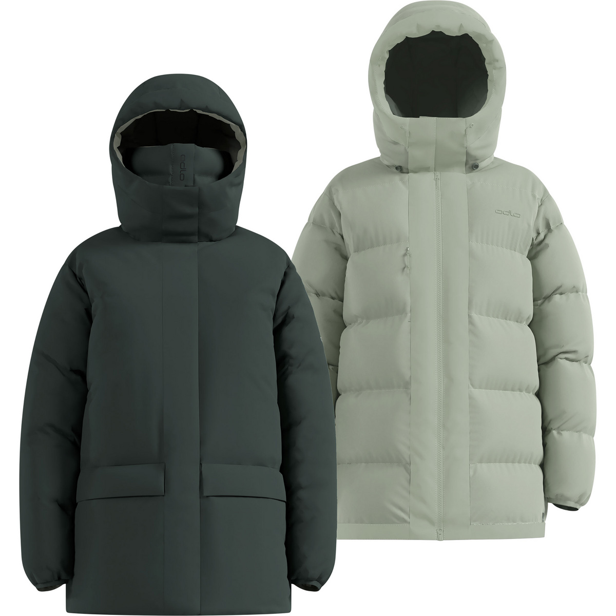 Image of Odlo Donna Giacca Down Oversized Hoodie