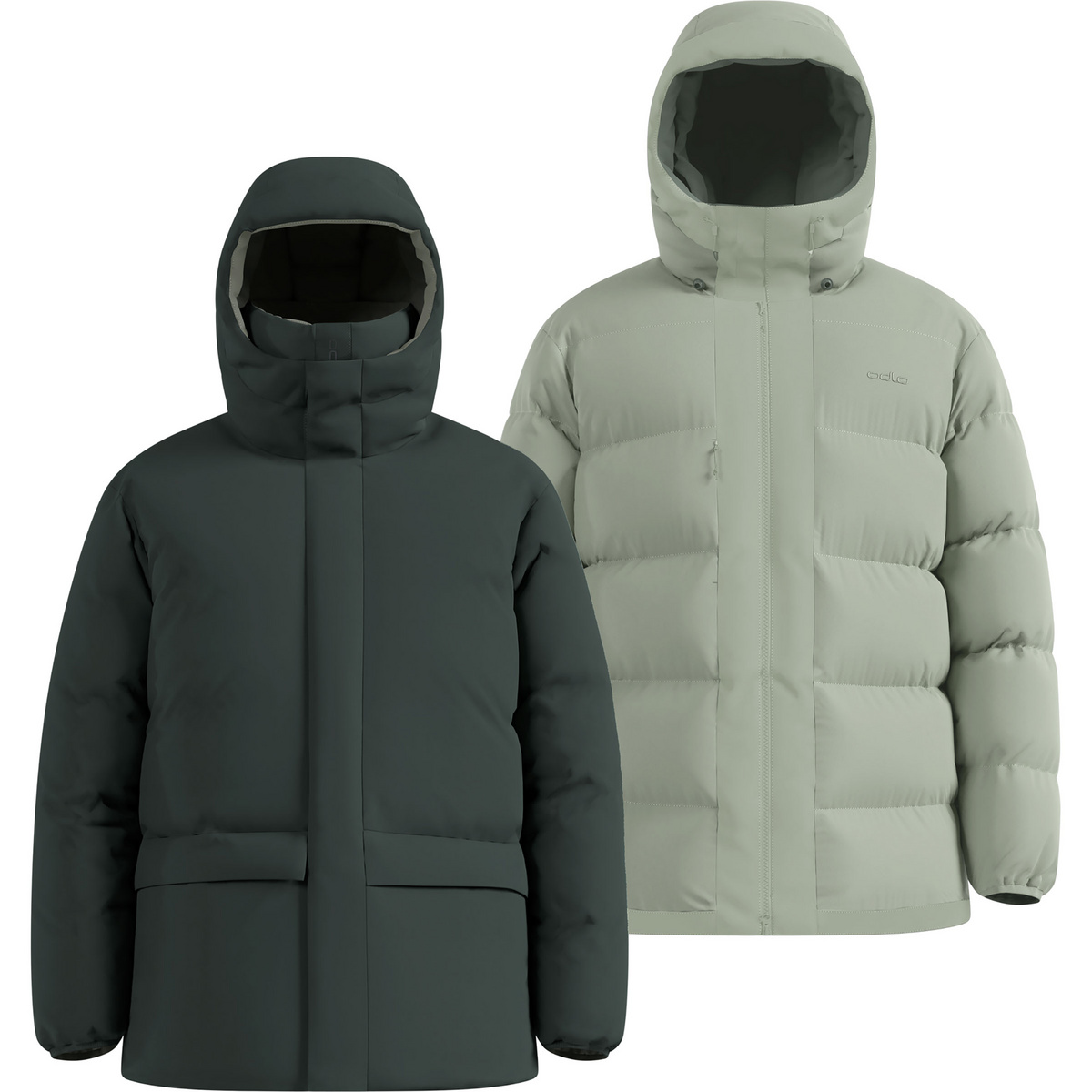 Image of Odlo Uomo Giacca Down Oversized Hoodie