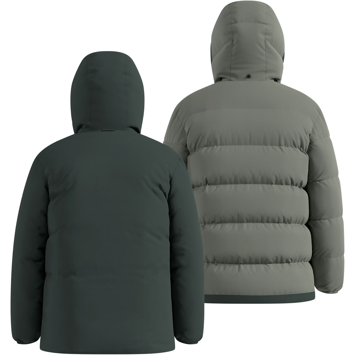 Image of Odlo Uomo Giacca Down Oversized Hoodie