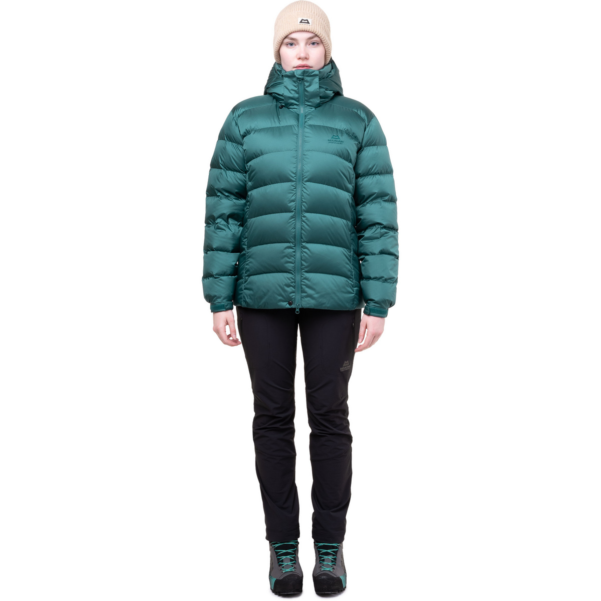 Mountain Equipment Damen Lightline Jacke (Größe XL, gruen)