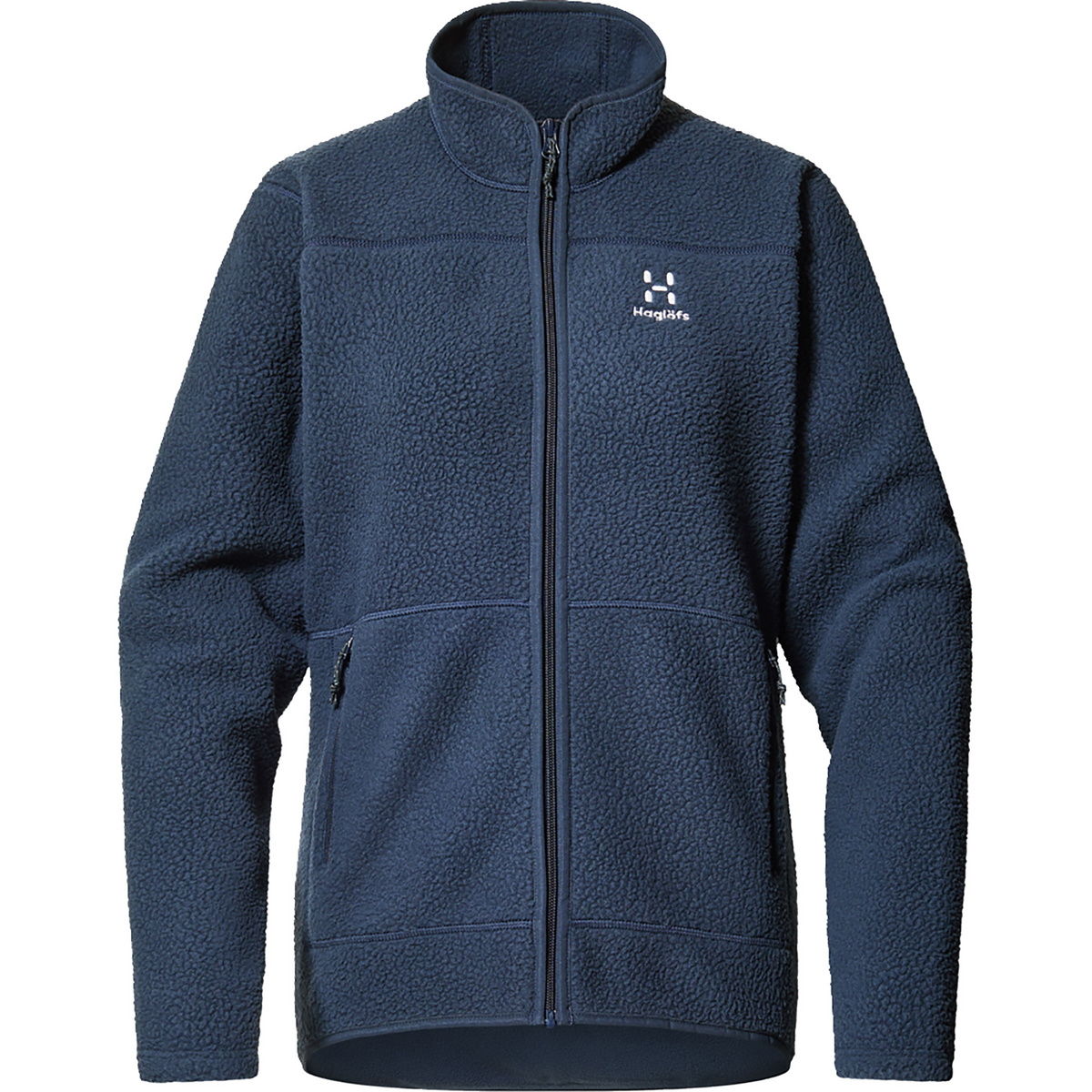 Haglöfs Damen Mossa Pile Jacke (Größe XS, blau)