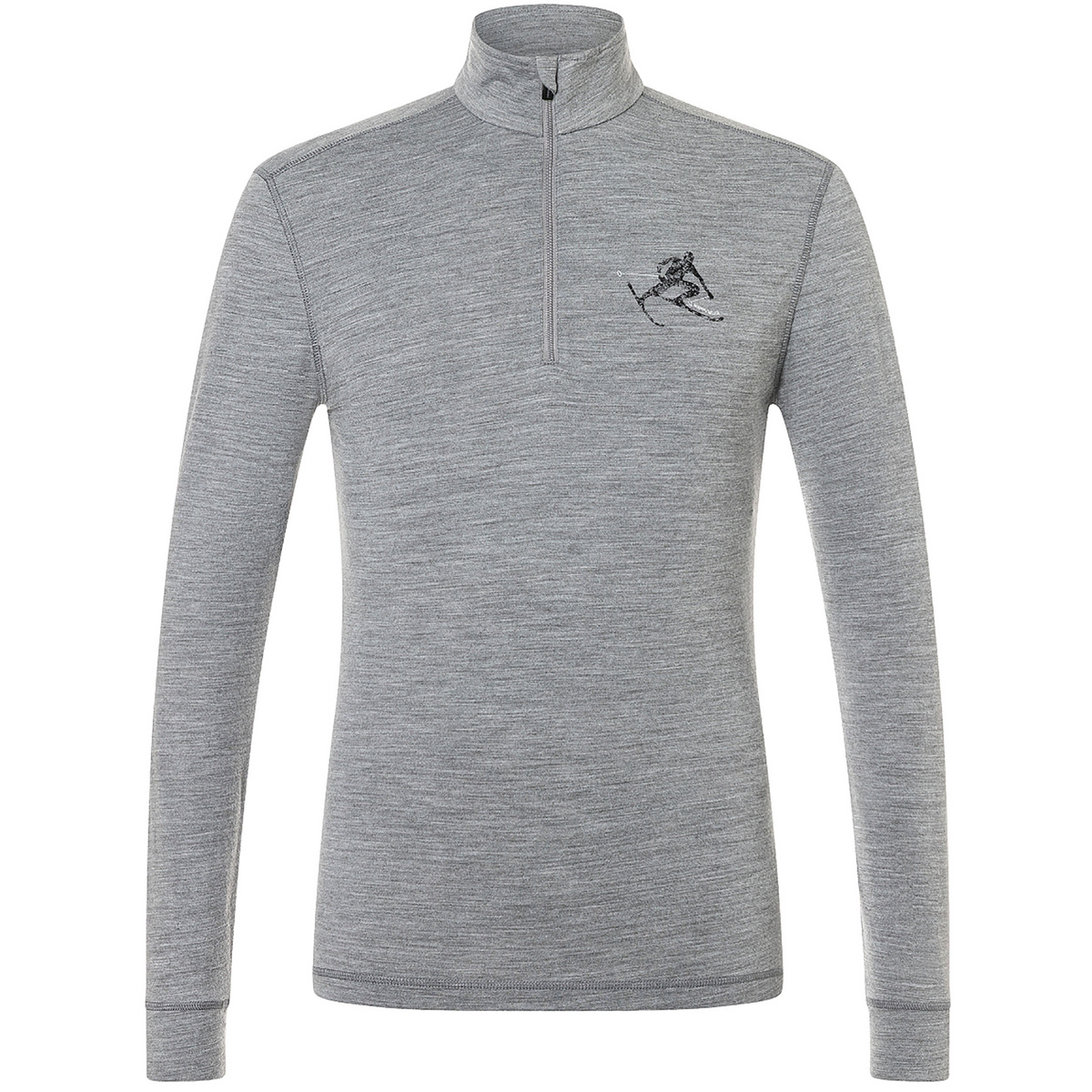 Image of Super.Natural Uomo Maglia a manica lunga Tundra175 Toni Zip 1/4