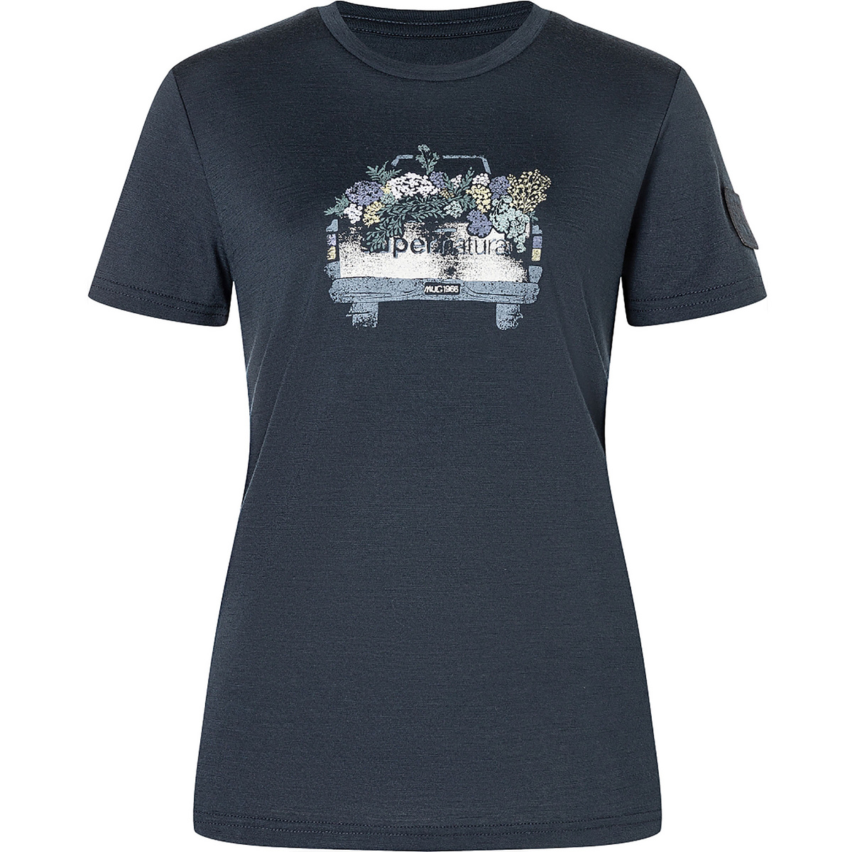 Image of Super.Natural Donna Maglietta Flower Delivery Bio J