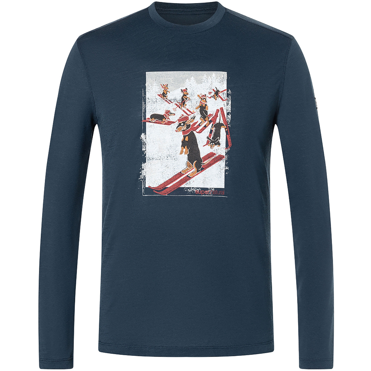 Image of Super.Natural Uomo Maglia a manica lunga Dachshund Party