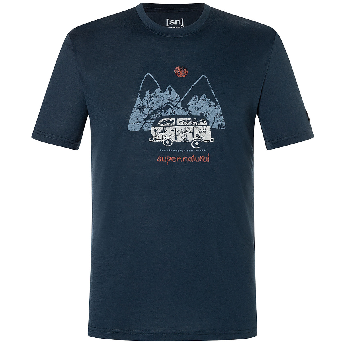 Super.Natural Herren Dolomites Campsites T-Shirt