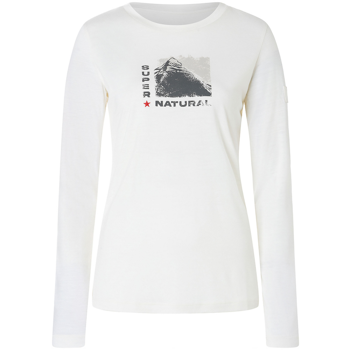 Image of Super.Natural Donna Maglia a manica lunga Super Mountain Bio J