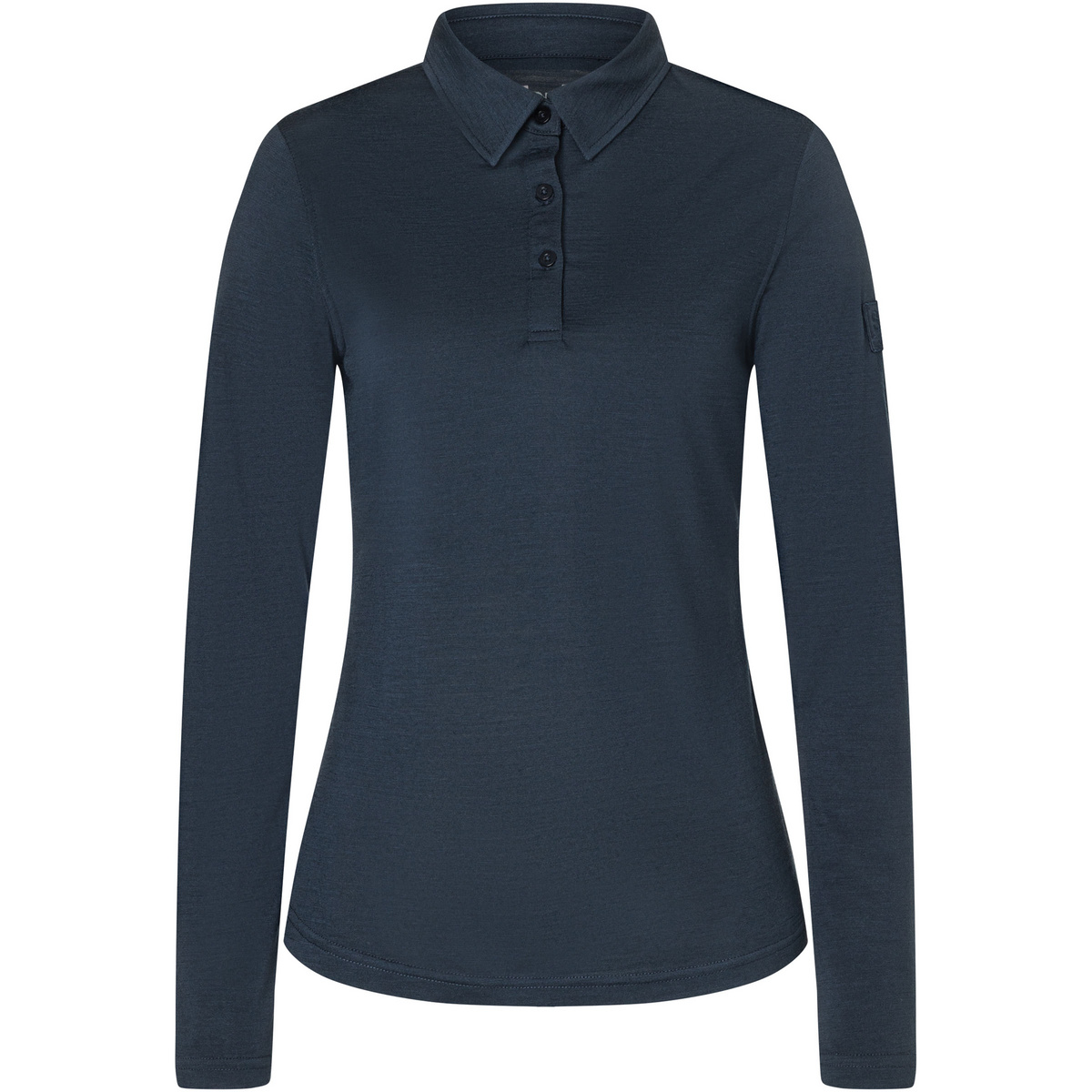 Image of Super.Natural Damen Polo Bio J Longsleeve