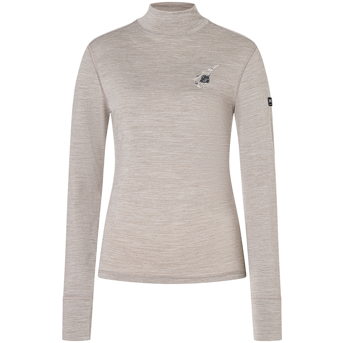 Image of Super.Natural Donna Maglia a manica lunga Tundra175 Bunny Turtle