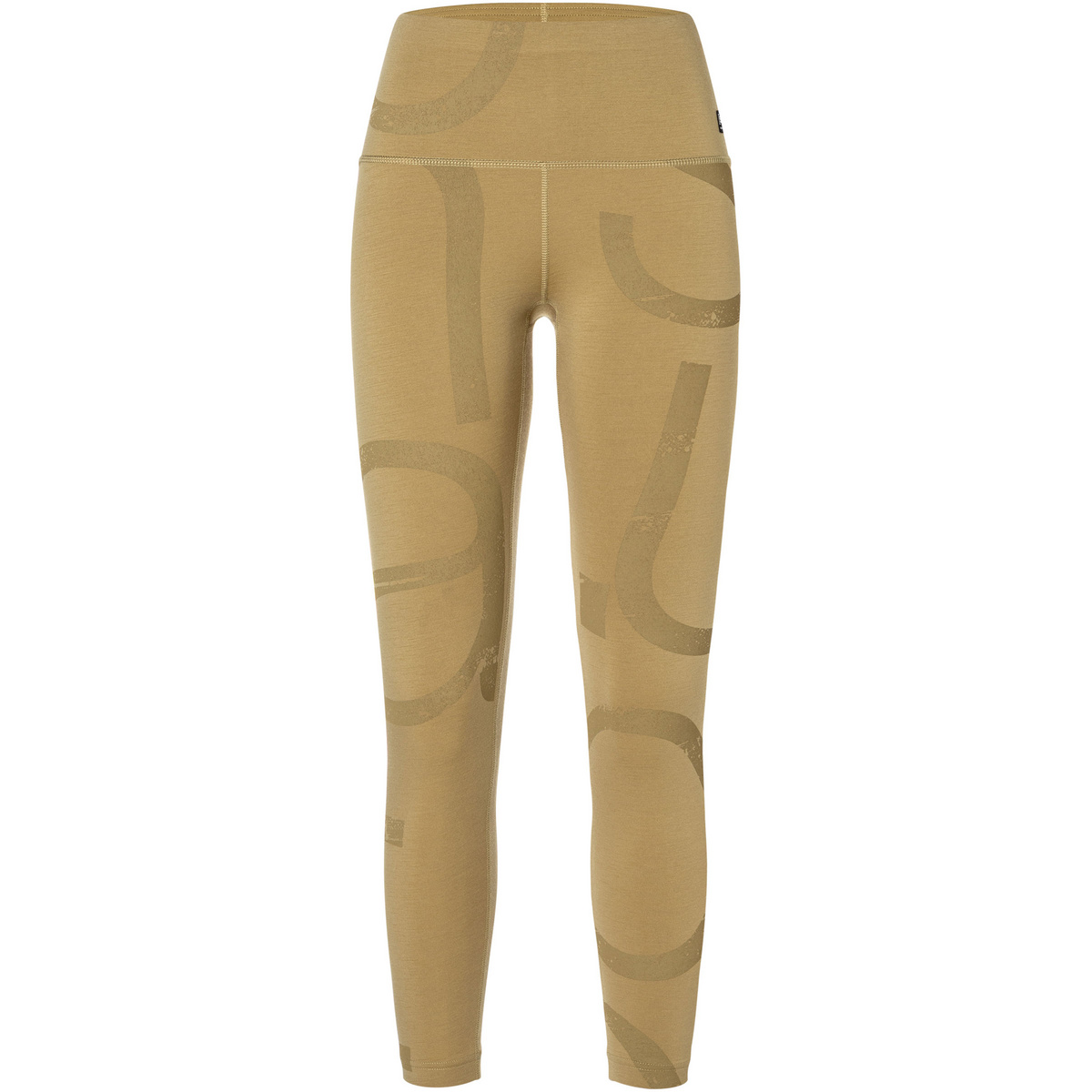 Super.Natural Damen Capital Logo Tights (Größe L, beige)