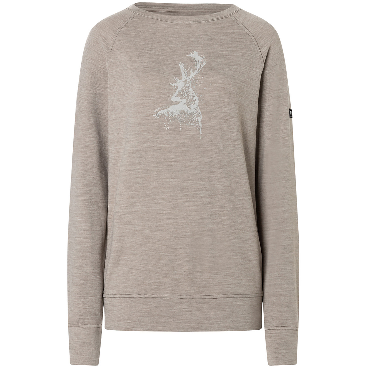 Image of Super.Natural Donna Maglia a manica lunga Charming Deer Brush