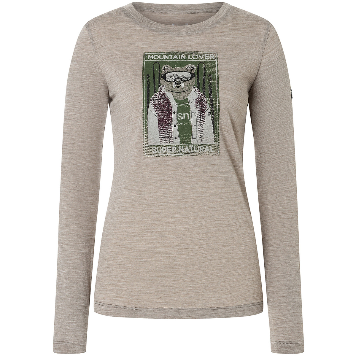 Image of Super.Natural Donna Maglia a manica lunga Bearski