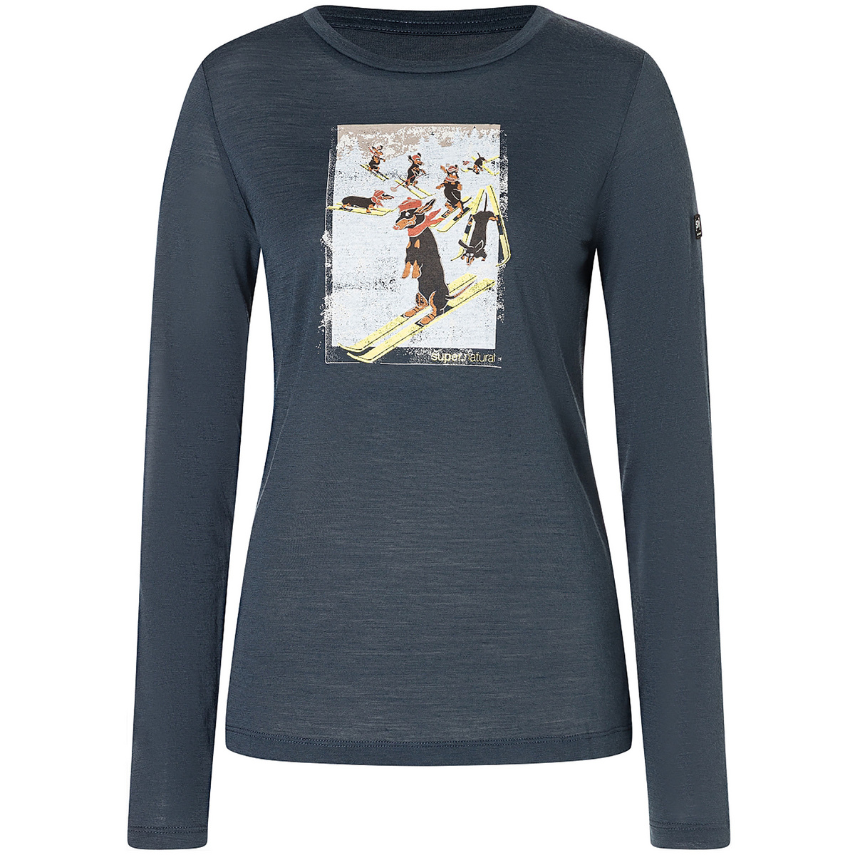 Image of Super.Natural Donna Maglia a manica lunga Dachshund Party