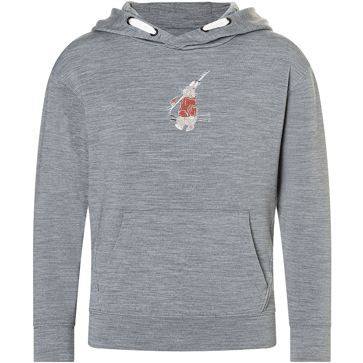 Super.Natural Kinder Ski Bunny Hoodie (Größe 152, grau)