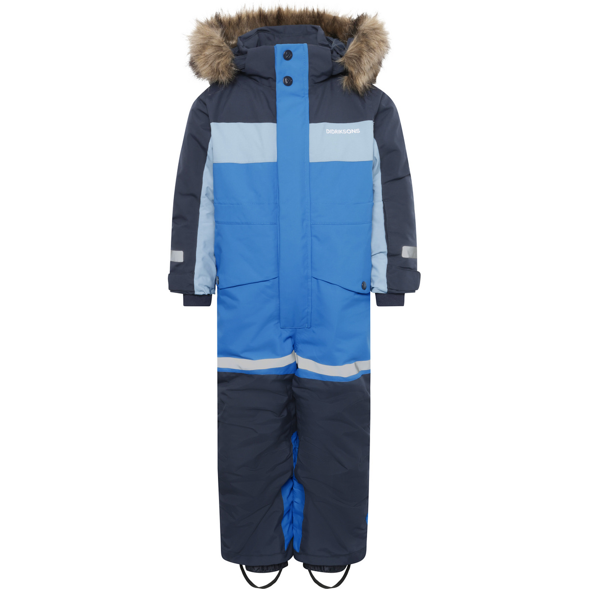 Didriksons Kinder Bjärven 4 Schneeanzug (Größe 100, blau)