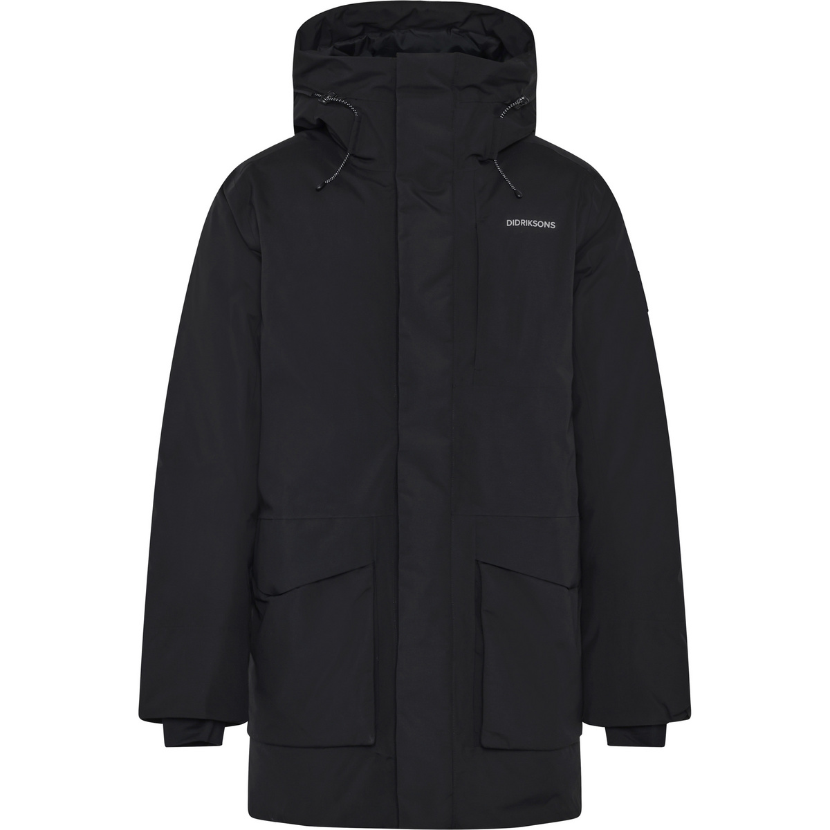 Didriksons Homme Parka Akilles 2 (taille L, Noir)