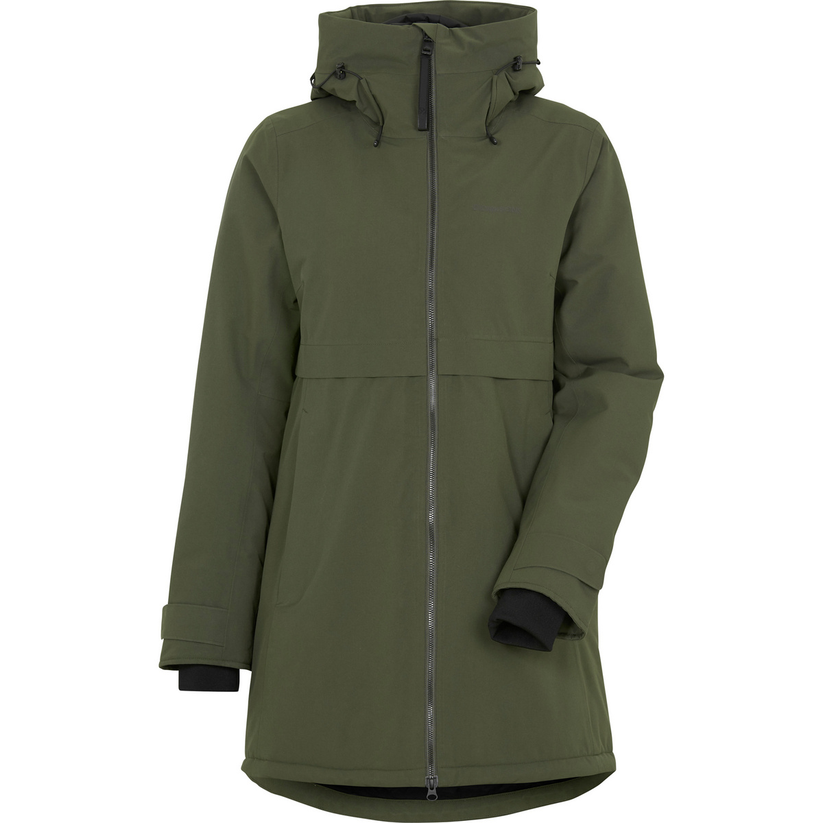 Didriksons Damen Helle 6 Parka (Größe M, oliv)