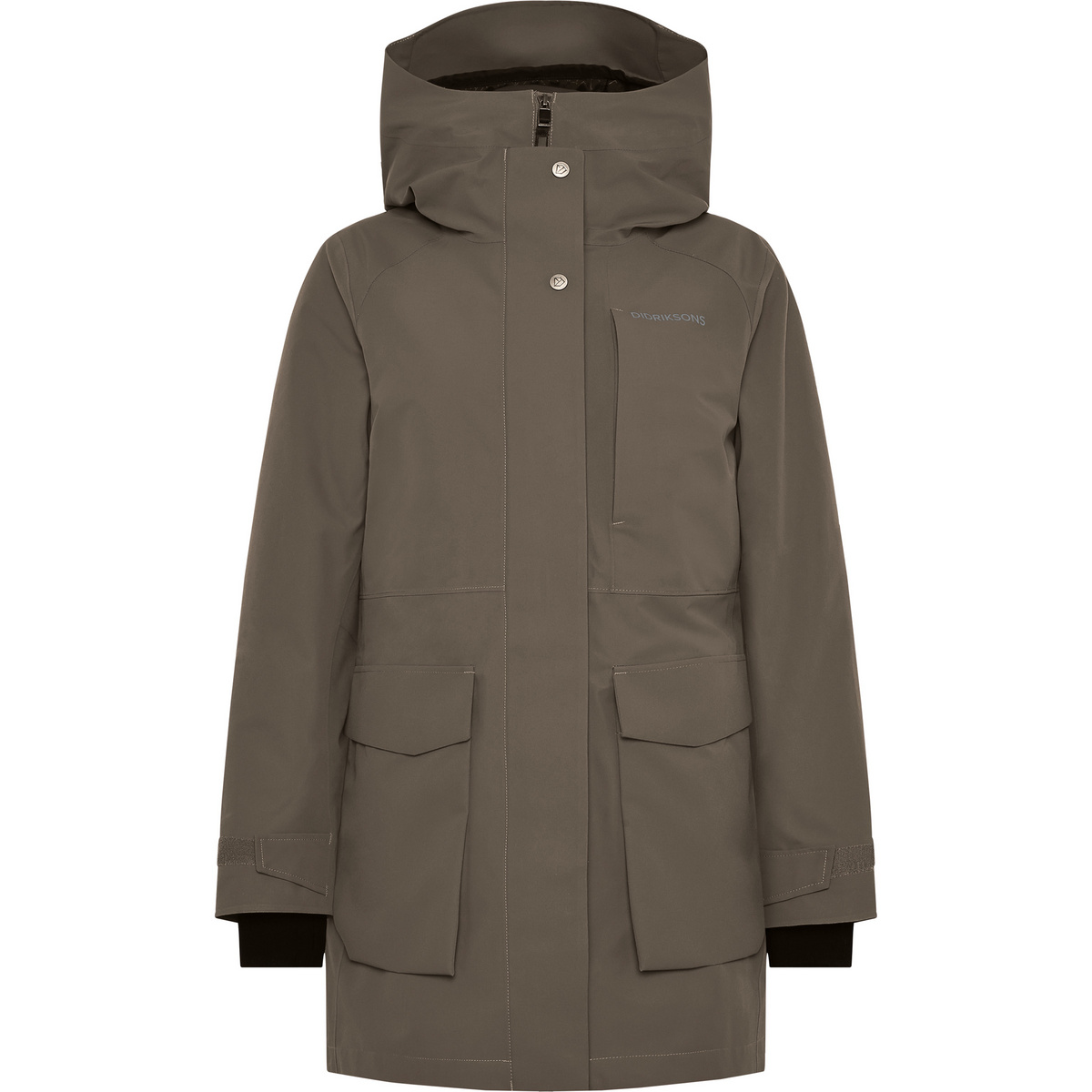 Didriksons Femme Parka Harriet (taille L, Brun)