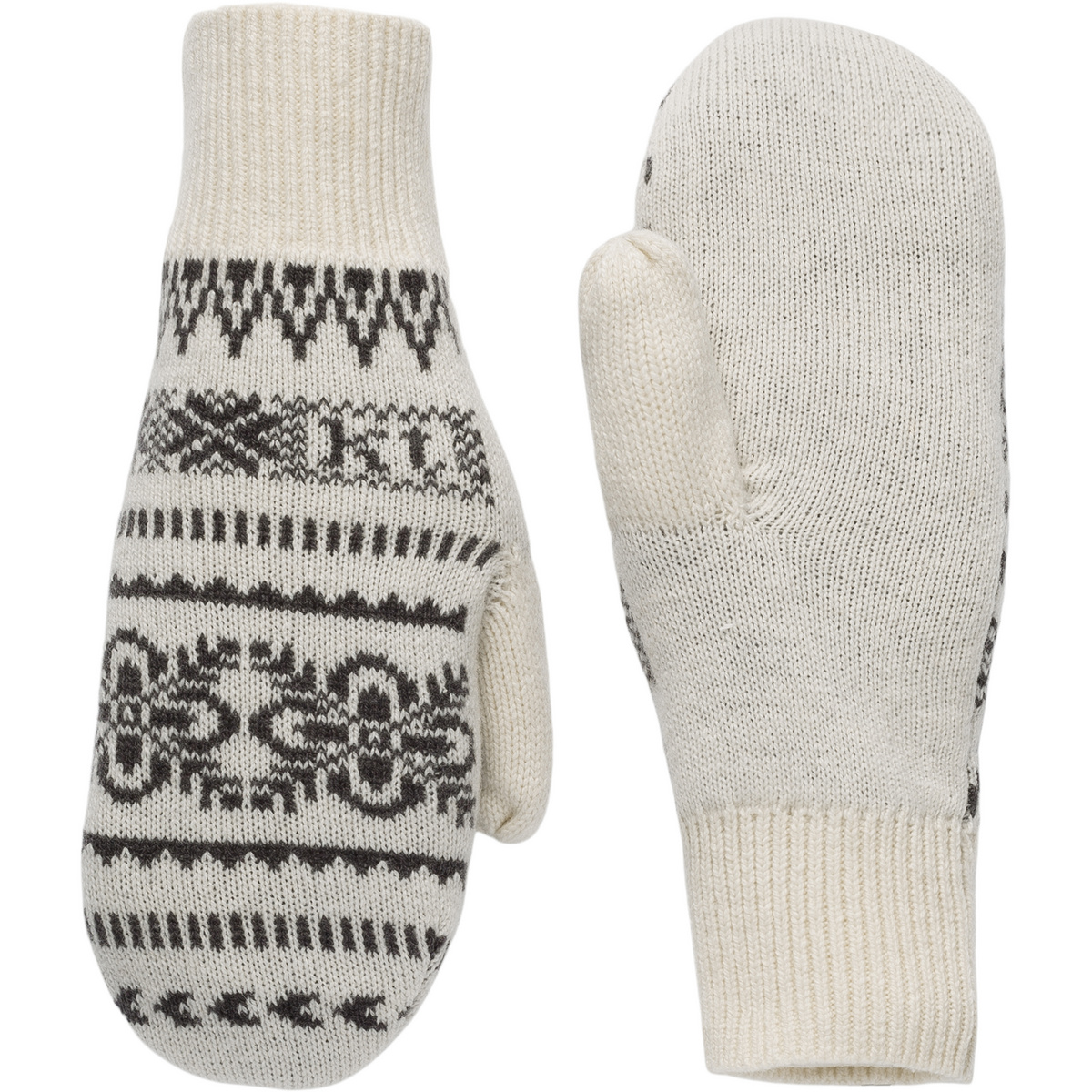 Kari Traa Damen Selma Knit Handschuhe (Größe S, weiss)