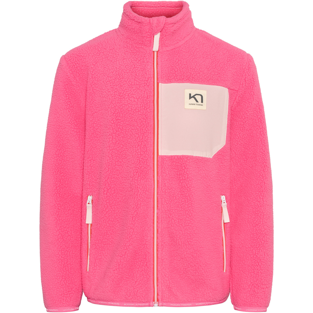 Kari Traa Kinder Røthe Fleece Jacke (Größe 140, pink)