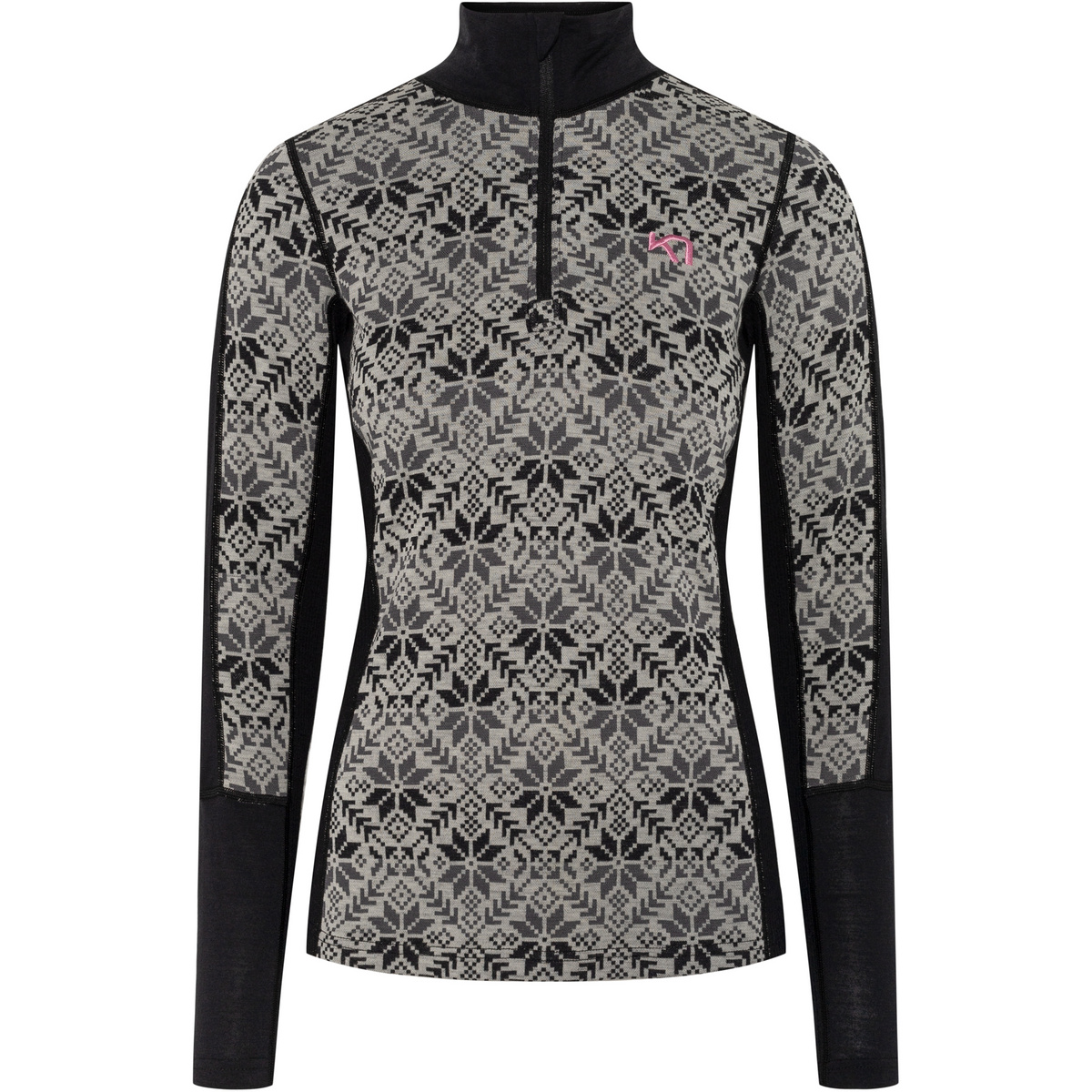 Image of Kari Traa Donna Maglia a manica lunga Anna Half Zip