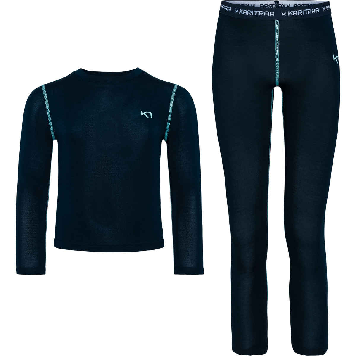 Kari Traa Kinder Ellie Unterwäsche Set (Größe 110, blau)