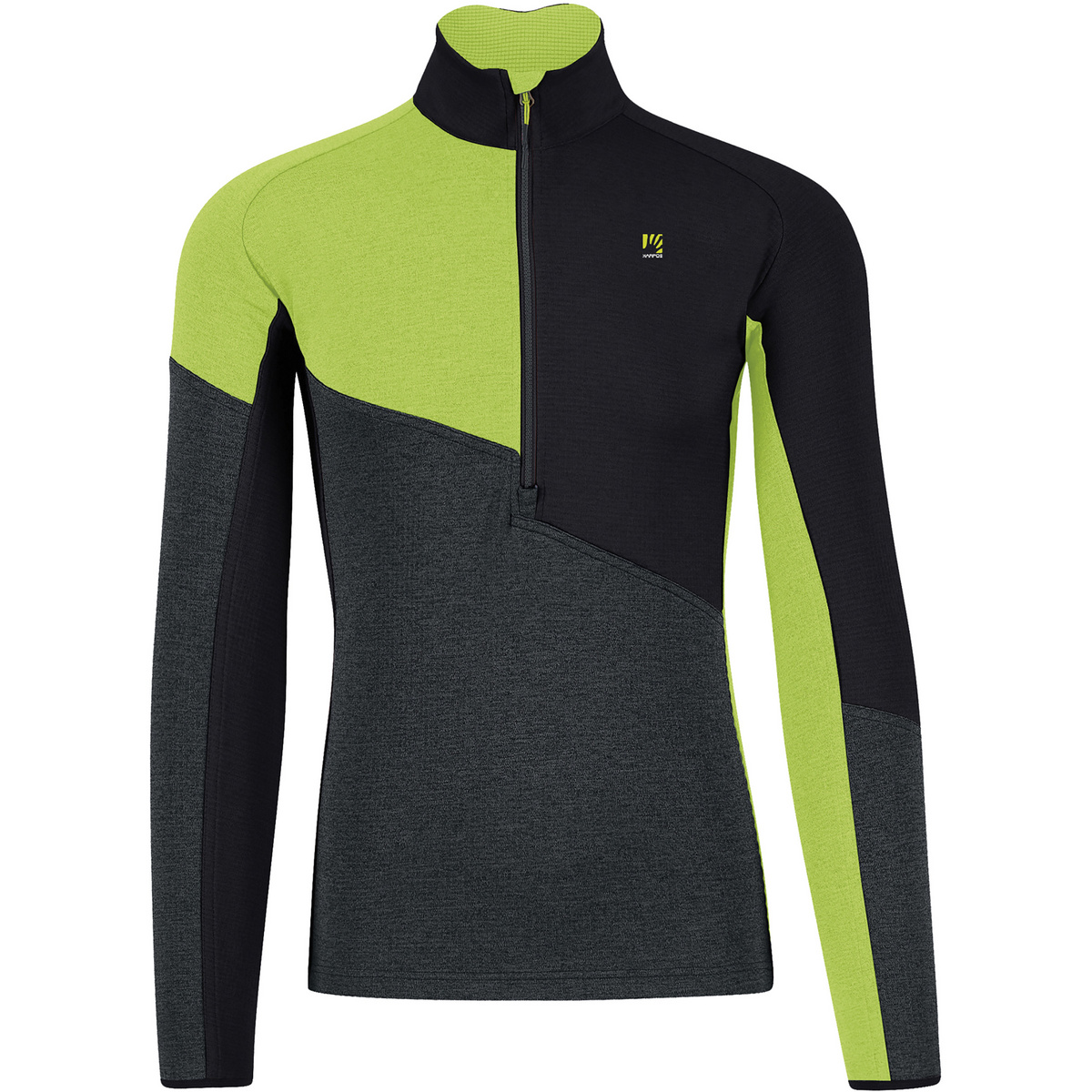 Image of Karpos Uomo Maglia a manica lunga Federa Half-Zip Fleece